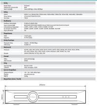 Ttec NVR 16 Kanal PoE NVR Kamera Kayıt Cihazı 5MP H265+ NVR-3116HM-4K 16 Kanal 4K NVR Kayıt Cihazı 5mp